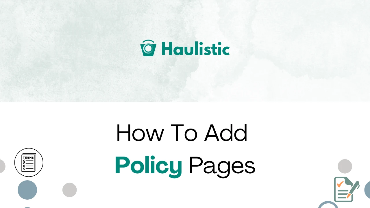 How To Add Policy Pages On Your Website